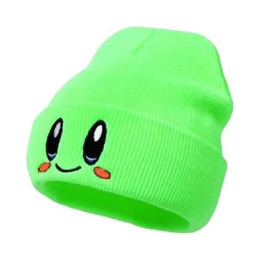Imagem de Gorro De Tricô Casual E Moderno Com Bordado De Olho Em Cores Vibrantes