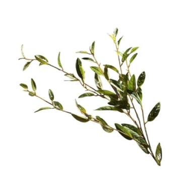 Imagem de Flores artificiais para decoração, simulação de ramos verdes, simulação de ramos, simulação de flores, arranjos de flores, decoração de plantas e flores artificiais