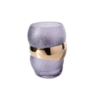 Imagem de Vasos de vidro Simplicidade sala de estar arranjo de flores hidropônico vaso de mesa ornamentos de mesa vaso de mesa (B)