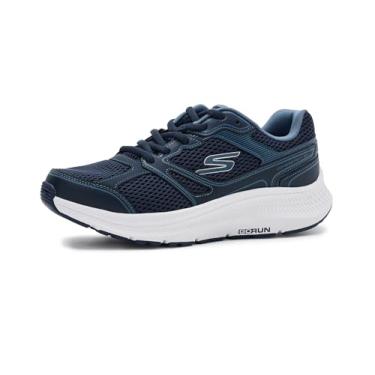 Imagem de Skechers Tênis feminino Go Run Consistent Mapleton, Azul marino, 7.5 Wide
