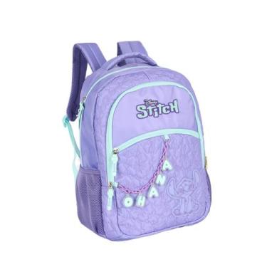 Imagem de Mochila costas escolar infantil stitch ms50071sc luxcel, LILAS