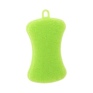 Imagem de Esponja De Silicone Para Cozinha, Escova De Limpeza Doméstica, Acessór