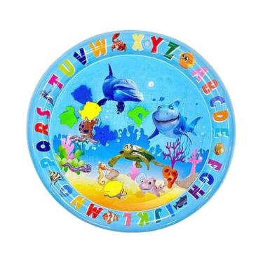 Imagem de Tapete Inflável Sensorial De Água Para Crianças, Almofada De Atividade