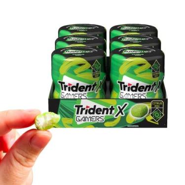Imagem de Chiclete Trident Pote X Gamers Citrus Mix Zero Açúcar - 6 Unidades 48,
