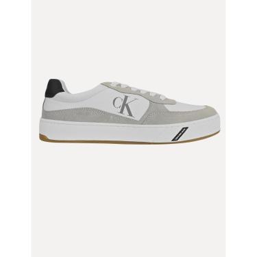 Imagem de Tênis Calvin Klein Jeans Masculino Palito Side CK Soft Branco-Masculino