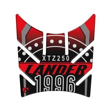 Imagem de Protetor Tanque Moto Yamaha Crosser Lander Xtz 250 Vermelho Cor Vermelho