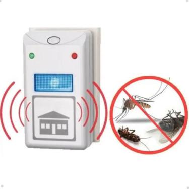 Imagem de Repelente Eletrônico Tomada Luz Noturna Espanta Rato Barata Insetos Mu