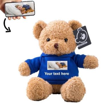 Imagem de Bicho de pelúcia personalizado para namorados com ursinho de pelúcia 3