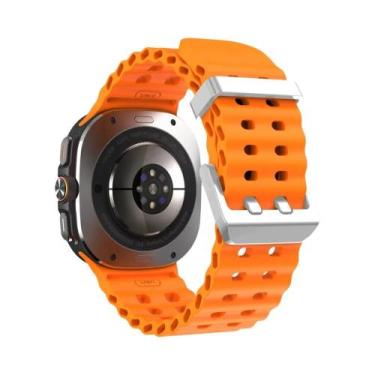 Imagem de Pulseira De Silicone Esportiva De 47mm Para Samsung Galaxy Watch 7 Ult