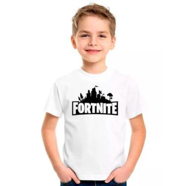 Imagem de Camiseta FORTNITE Games Jogos Moda Infantil Roupa Criança 01 - DESIGN 