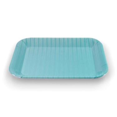 Imagem de Travessa Retangular Linha Psicodélica Tiffany 25,5Cm - Ad Importação