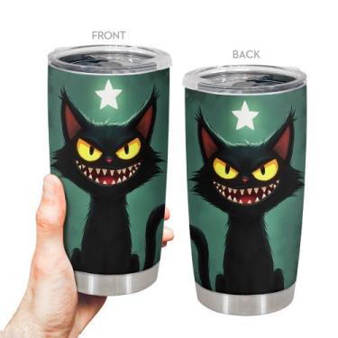 Imagem de Caneca de café Tumbler Oasisdream 600mL de aço inoxidável