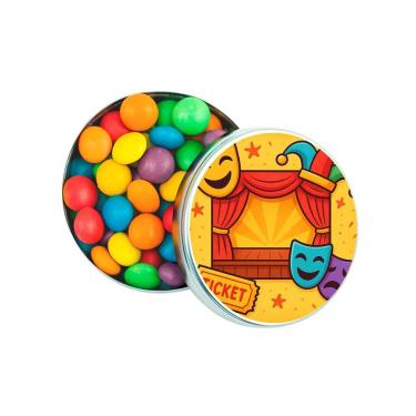 Imagem de Latinha Lembrancinha Personalizada Teatro Infantil