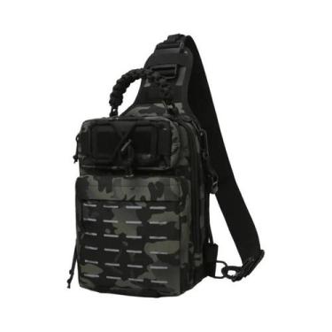 Imagem de Mochila Tática Oxford Camuflada Resistente Ao Uso Multi-funcional Para