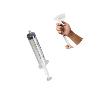 Imagem de Seringa grande Lavagem Nasal Nariz Rinite Sinusite Congestão - Mormino