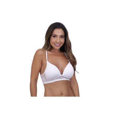 Imagem de Sutiã Nadador Isabelly Bojo Soft Não Amassa, Preto, M