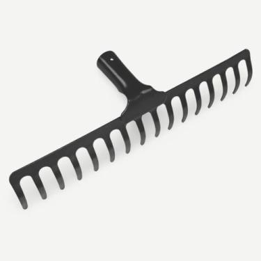 Imagem de Ancinho Metal Rastelo Grande Jardim Quadra Areia Tramontina