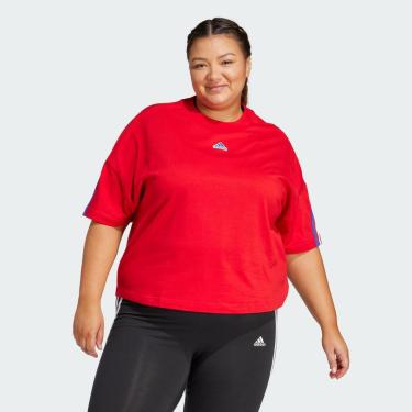 Imagem de Camiseta Plus Size Adidas Future Icons Três Listras Feminina-Feminino