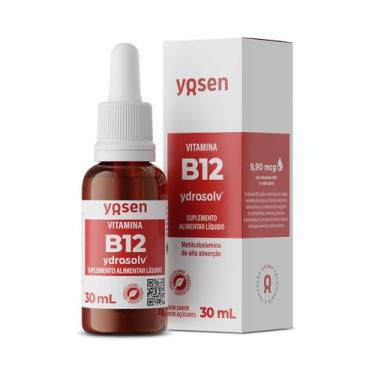 Imagem de Vitamina B12 Metilcobalamina Ydrosolv 30ml Yosen