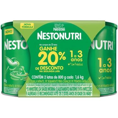 Imagem de Nestonutri Nestlé 1 a 3 Anos 2 Unidades de 800g Cada, 2