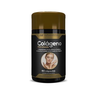 Imagem de COLAGENO HIDROLISADO + VITAMINAS 60CAPS HF SUPLEMENTOS-Unissex