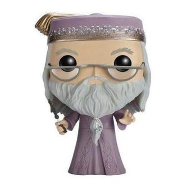 Imagem de Boneco Funko Pop Harry Potter Albus Alvo Dumbledore 15 - Blue Box Hobb