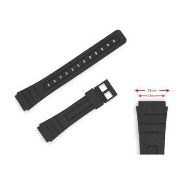 Imagem de Pulseira De Relógio Compatível Com o Modelo F91,w93, preto