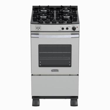 Imagem de Fogao 4 Bocas Venax Gaudi Vetro Vitreo Inox Gas Glp, Inox, 110V