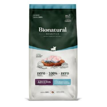 Imagem de Ração Bionatural Sensitive Cães Adultos Raças Pequenas Peixe Branco, B