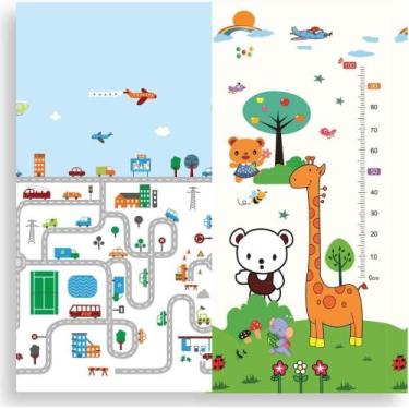 Imagem de Tapete de Atividades TATAME Infantil Educativo EMBORRACHADO Dobrável D