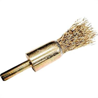 Imagem de Escova De Aco Pincel Mil Kits Aco Latonado Para Furadeira 5/8'' X M26