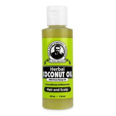 Imagem de Óleo Capilar de Coco Herbal Uncle Harrys Natural 120 ml - Uncle Harrys