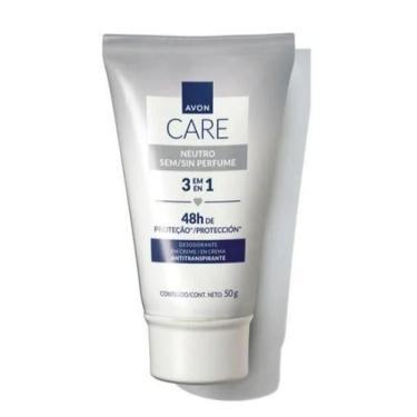 Imagem de Desodorante em Creme Antitranspirante Neutro Sem Perfume 50g - Avon