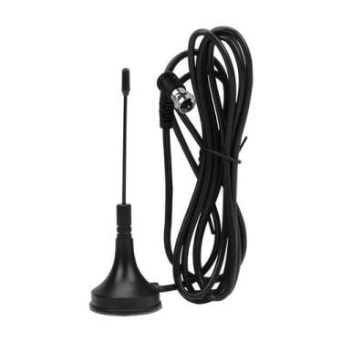 Imagem de Antena Digital HDTV Mini 1,5m Portátil Base Magnética Pix