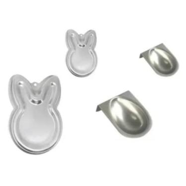Imagem de Kit 4 Pçs Forma Bolovo M + G/Forma Ballerine Coelho P + M