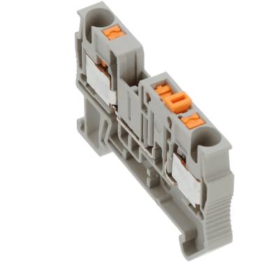 Imagem de Conector Sak PT 4-MT Tipo Mola Push-In Seccionável 3211933 - Phoenix Contact Phoenix Contact