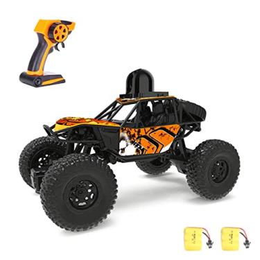 Imagem de Chusui Carro de controle remoto com câmera 720P FPV 1/22 2,4 GHz Off Road Caminhões 4WD Escalada Carro Brinquedos Presentes para Crianças Adultos 2 Bateria