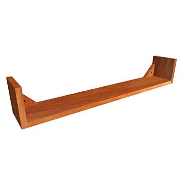 Imagem de Prateleira Modelo U 60x15x15 Madeira De Demolição Nicho Livros