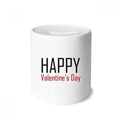 Imagem de DIYthinker Celebre o Dia dos Namorados Caixa de Dinheiro de Cerâmica Porta-Moedas Presente