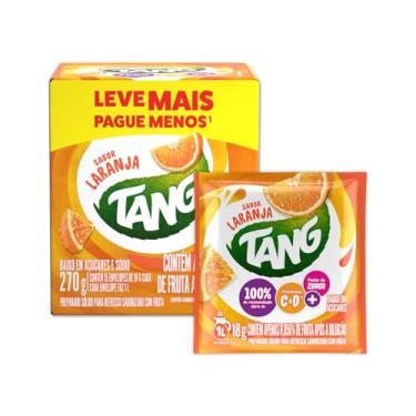 Imagem de Refresco Em Pó Tang Laranja Caixa Com 15 Unidades De 18g