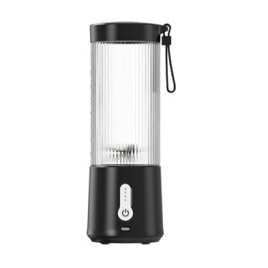 Imagem de Liquidificadores portáteis, espremedor pessoal para shakes, espremedor de frutas recarregável por USB com 6 lâminas, liquidificadores portáteis para esportes, viagens e atividades ao ar livre type2