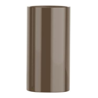Imagem de Vaso Fibra De Vidro Vietnamita Vitrificado Cilindro Decorativo 70x36cm (Bronze)