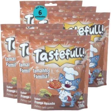Imagem de Hana Tastefull Nuggets Para Gatos Frango Assado 150g Kit 6 un - Hana H