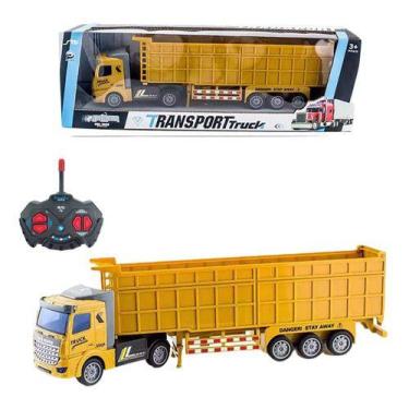 Imagem de Carreta Controle Remoto Caminhão Baú Truck 4 Canais Grd - Str Store