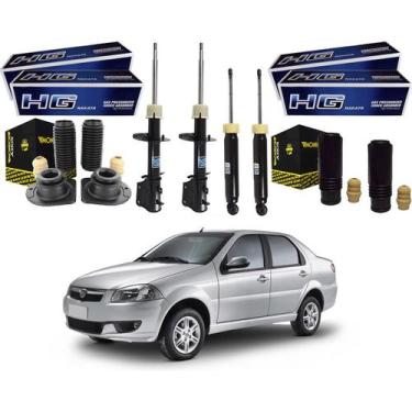 Imagem de Amortecedor Dianteiro Traseiro Siena 1.0 2012 A 2016 - Nakata