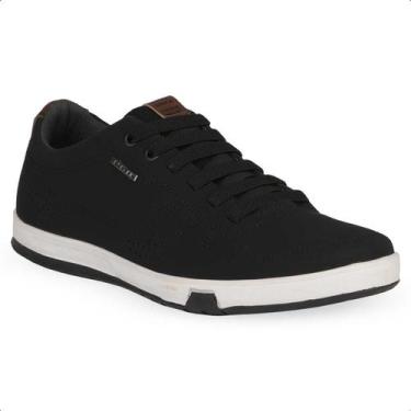 Imagem de Sapatenis Masculino Pegada Elastico conforto 170418, Preto, 39