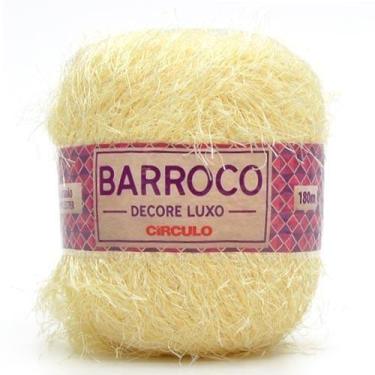 Imagem de Barbante Barroco Decore Luxo 280g - 180 Metros - CÍRCULO, 1114 AMARELO