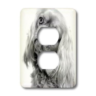 Imagem de 3dRose lsp_11327_6 Cavalier King Charles 2 Tampa de tomada