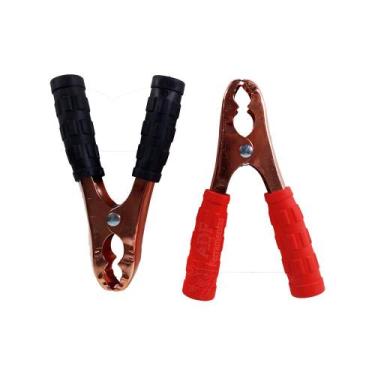 Imagem de Garra Jacaré Chupeta Bateria 300A Positivo e Negativo Par Lotus