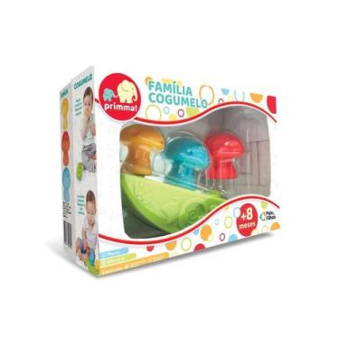 Imagem de Brinquedo para Bebê Família Cogumelo Empilhar Pais e Filhos - Pais & F